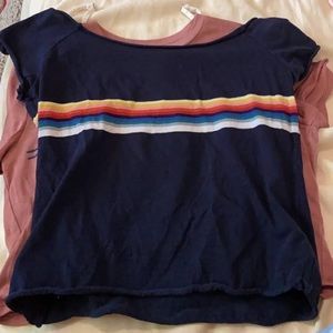 brandy off the shoulder top